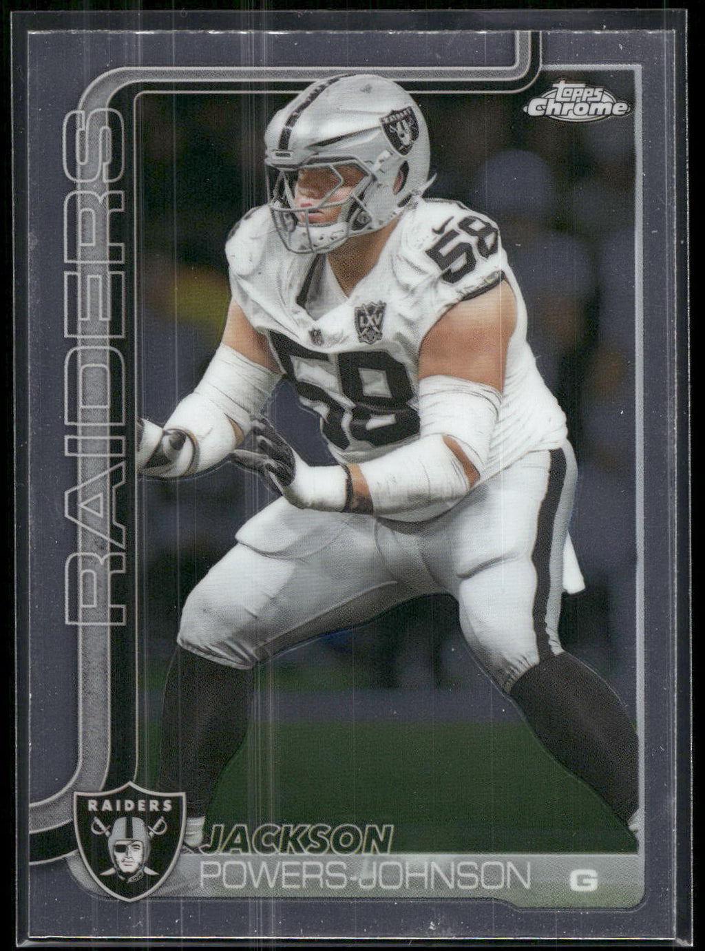 2025 Topps Chrome #177 Jackson Powers-Johnson