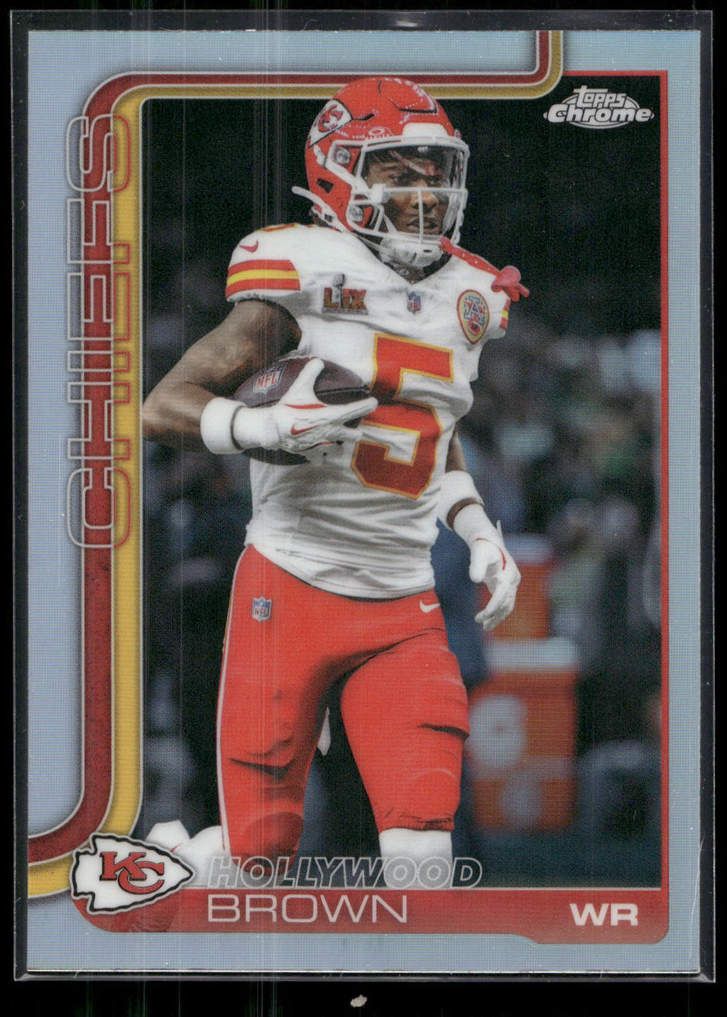 2025 Topps Chrome #146 Hollywood Brown Refractor