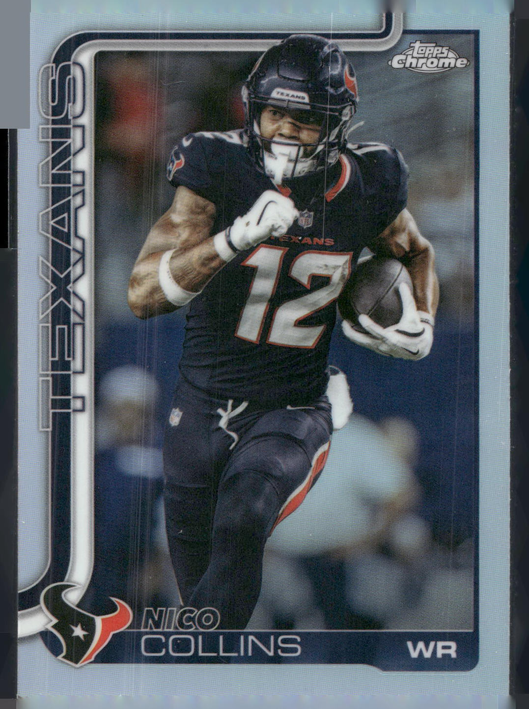 2025 Topps Chrome #115 Nico Collins Refractor