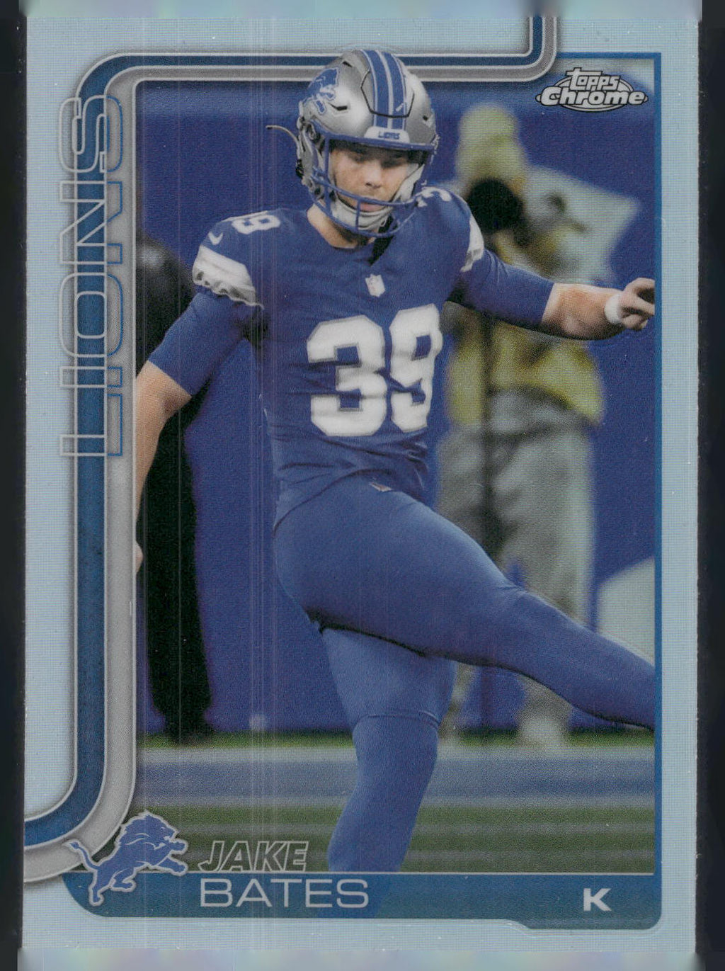 2025 Topps Chrome #105 Jake Bates Refractor