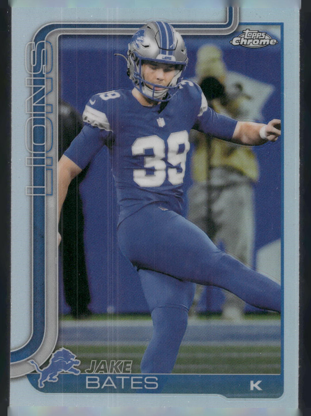 2025 Topps Chrome #105 Jake Bates Refractor