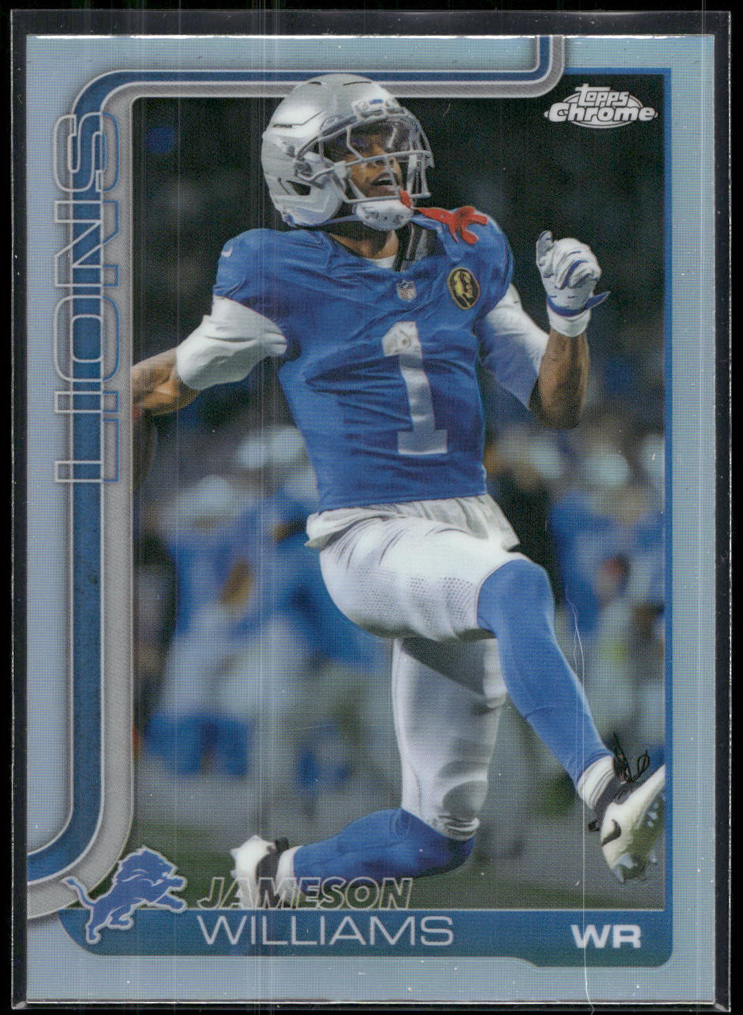 2025 Topps Chrome #97 Jameson Williams Refractor