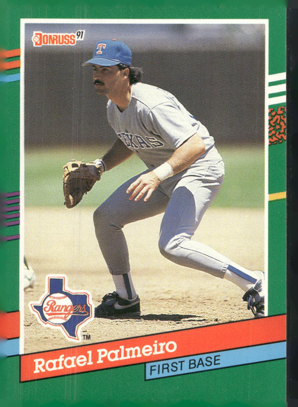 1991 Donruss #521 Rafael Palmeiro