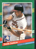 1991 Donruss #548 Dave Justice