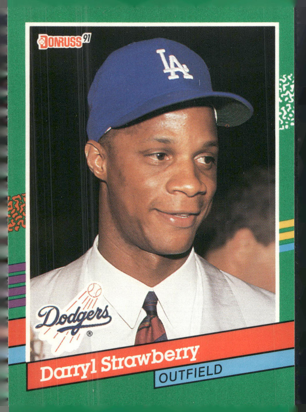 1991 Donruss #696 Darryl Strawberry