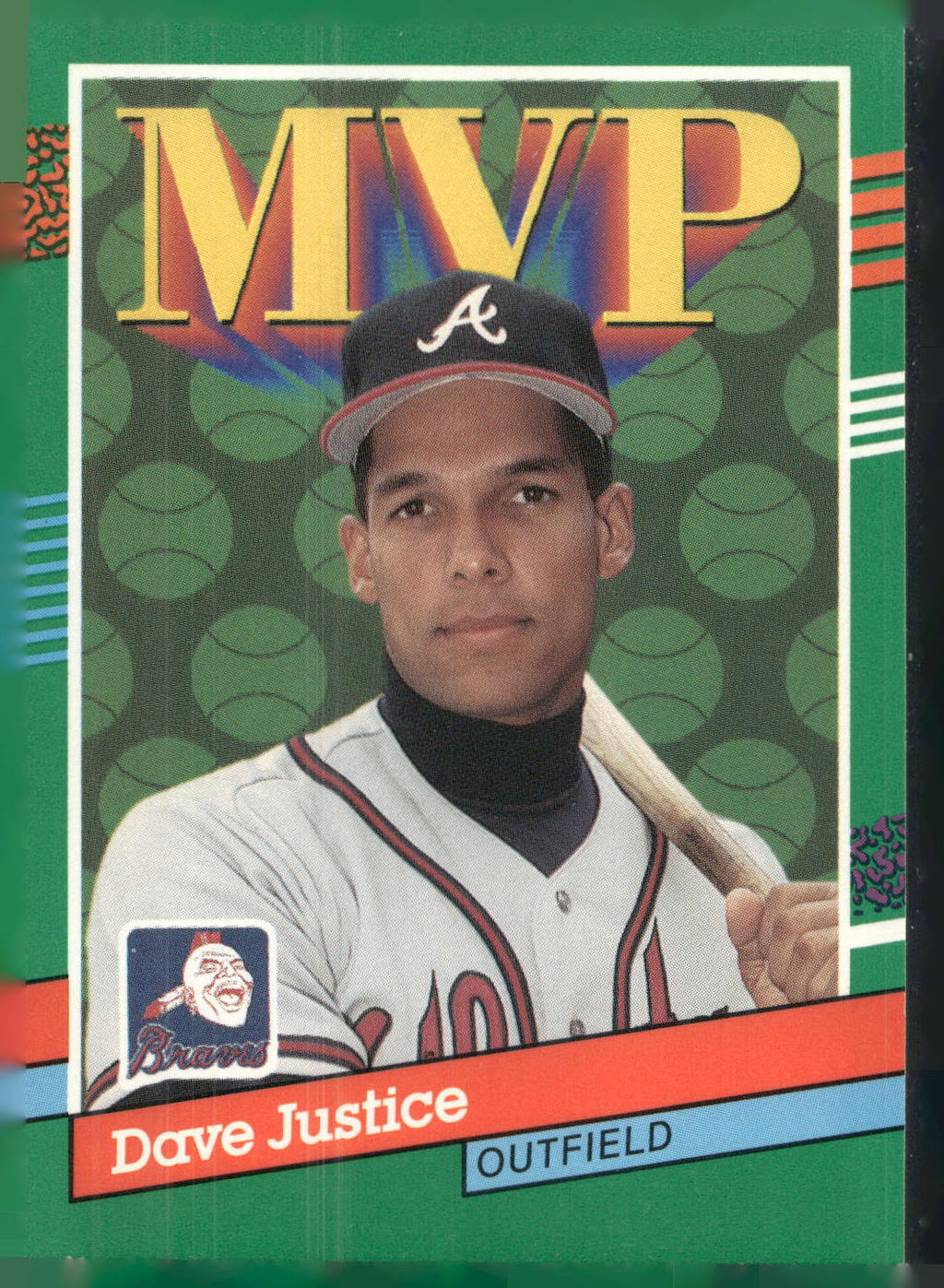 1991 Donruss #402 Dave Justice