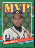 1991 Donruss #402 Dave Justice