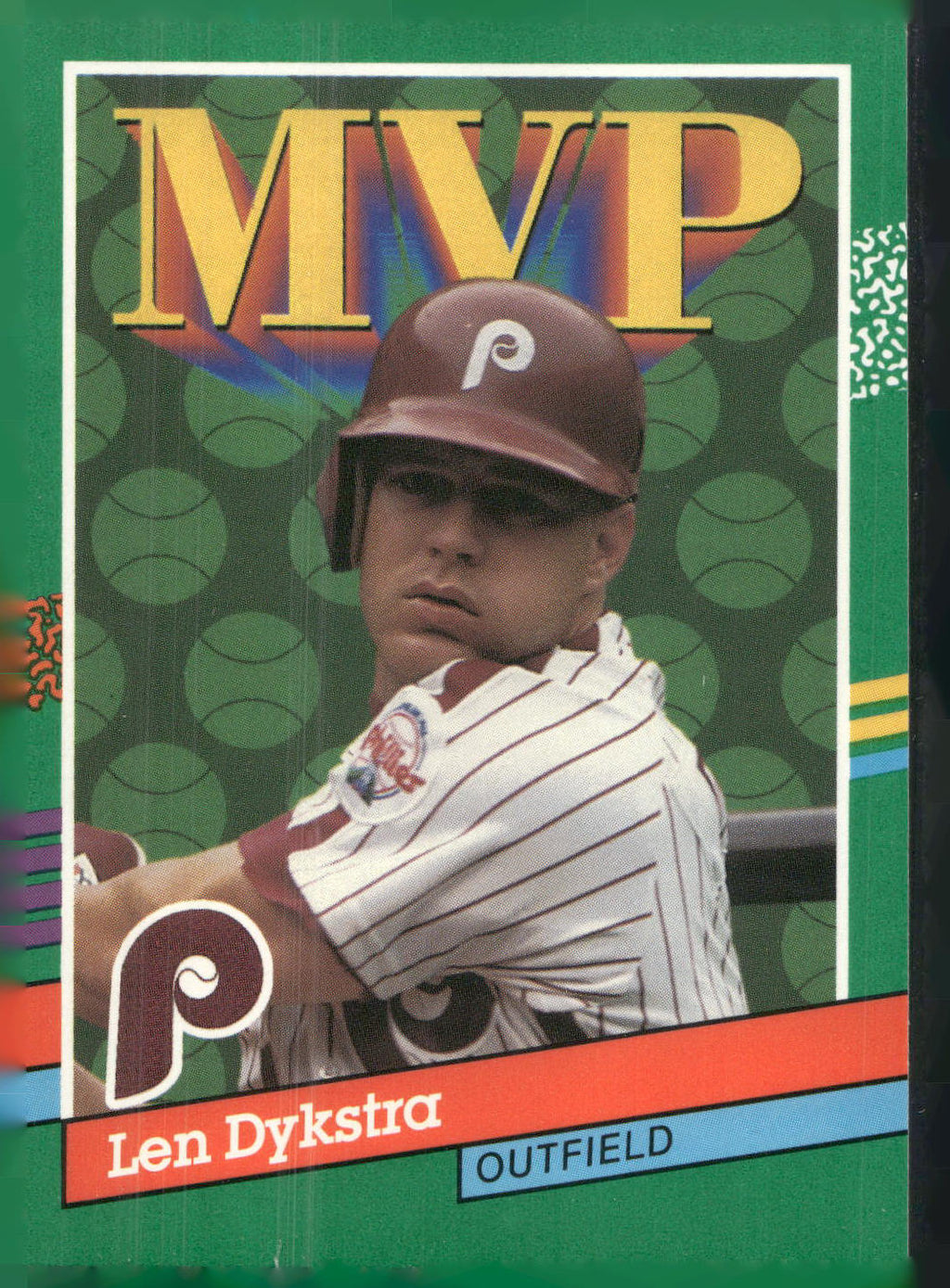 1991 Donruss #410 Len Dykstra