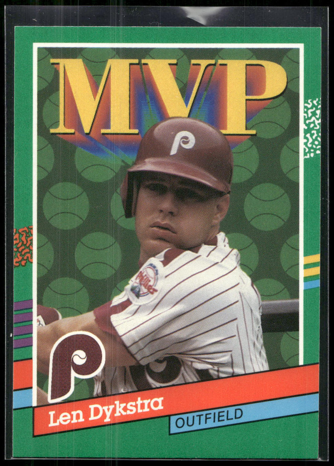 1991 Donruss #410 Len Dykstra