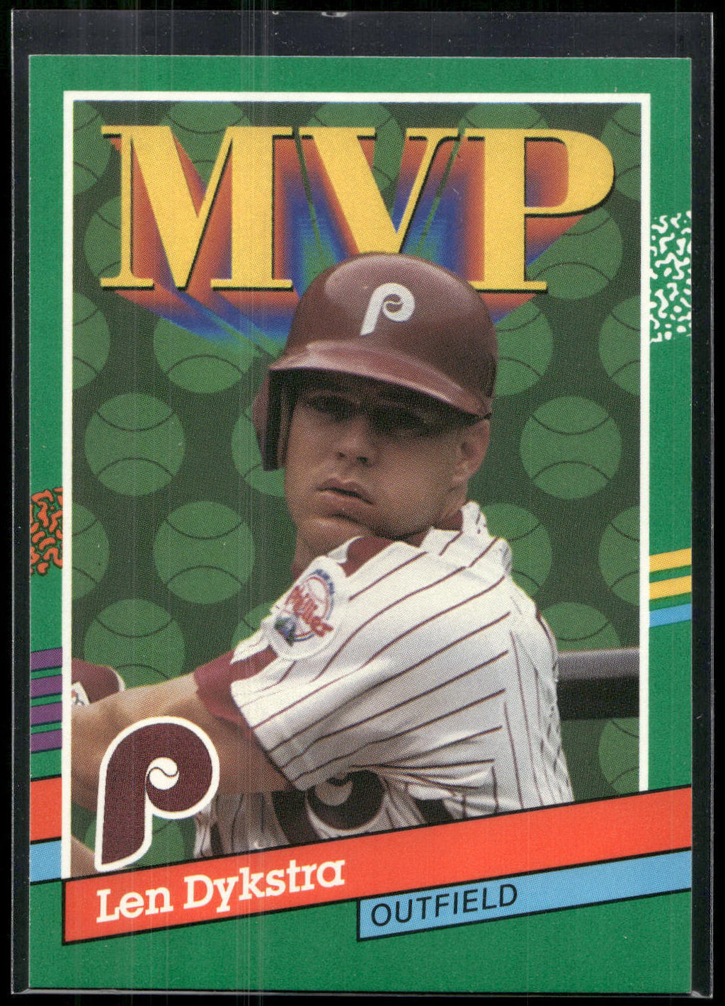 1991 Donruss #410 Len Dykstra