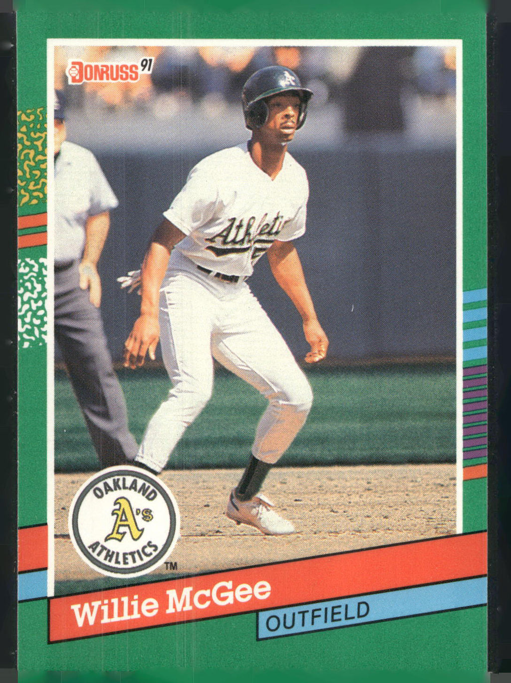1991 Donruss #666 Willie McGee