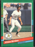 1991 Donruss #666 Willie McGee