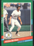 1991 Donruss #666 Willie McGee