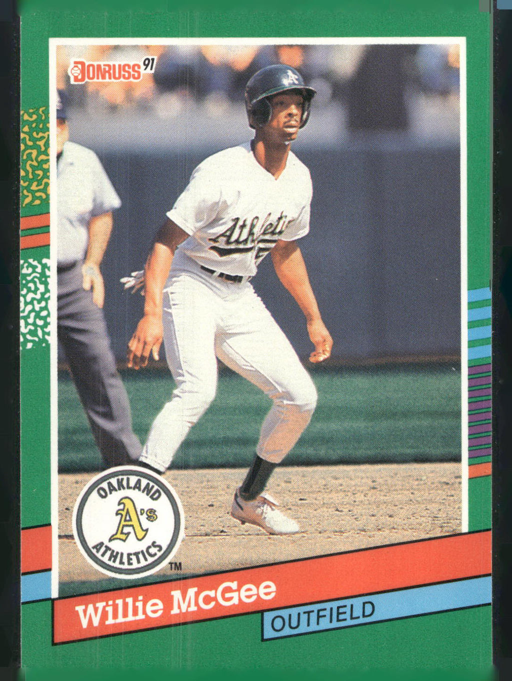 1991 Donruss #666 Willie McGee