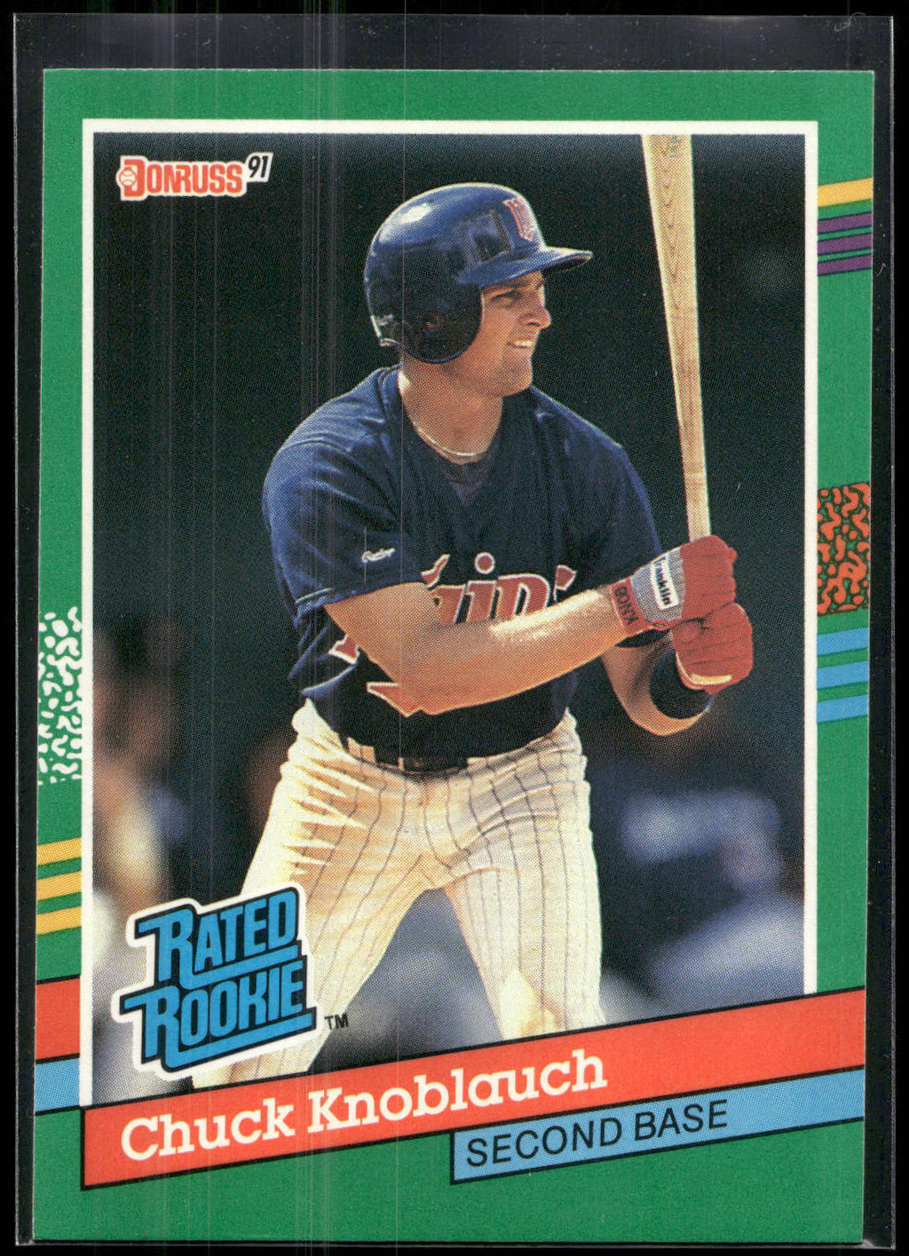 1991 Donruss #421 Chuck Knoblauch