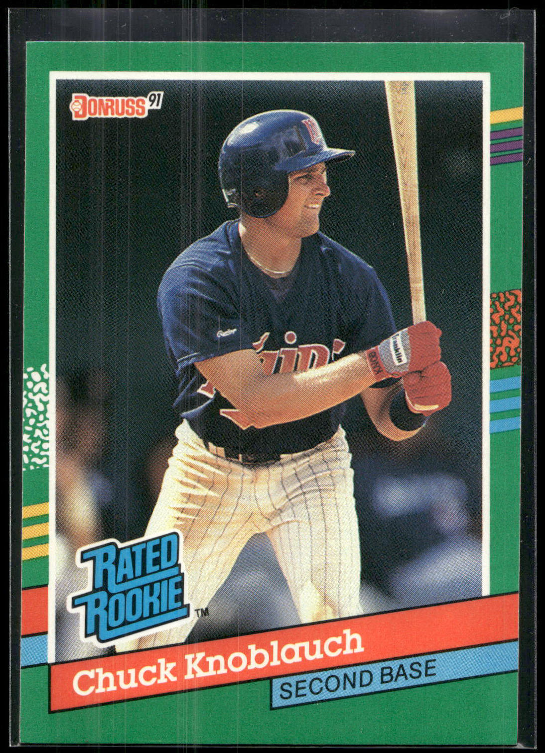 1991 Donruss #421 Chuck Knoblauch