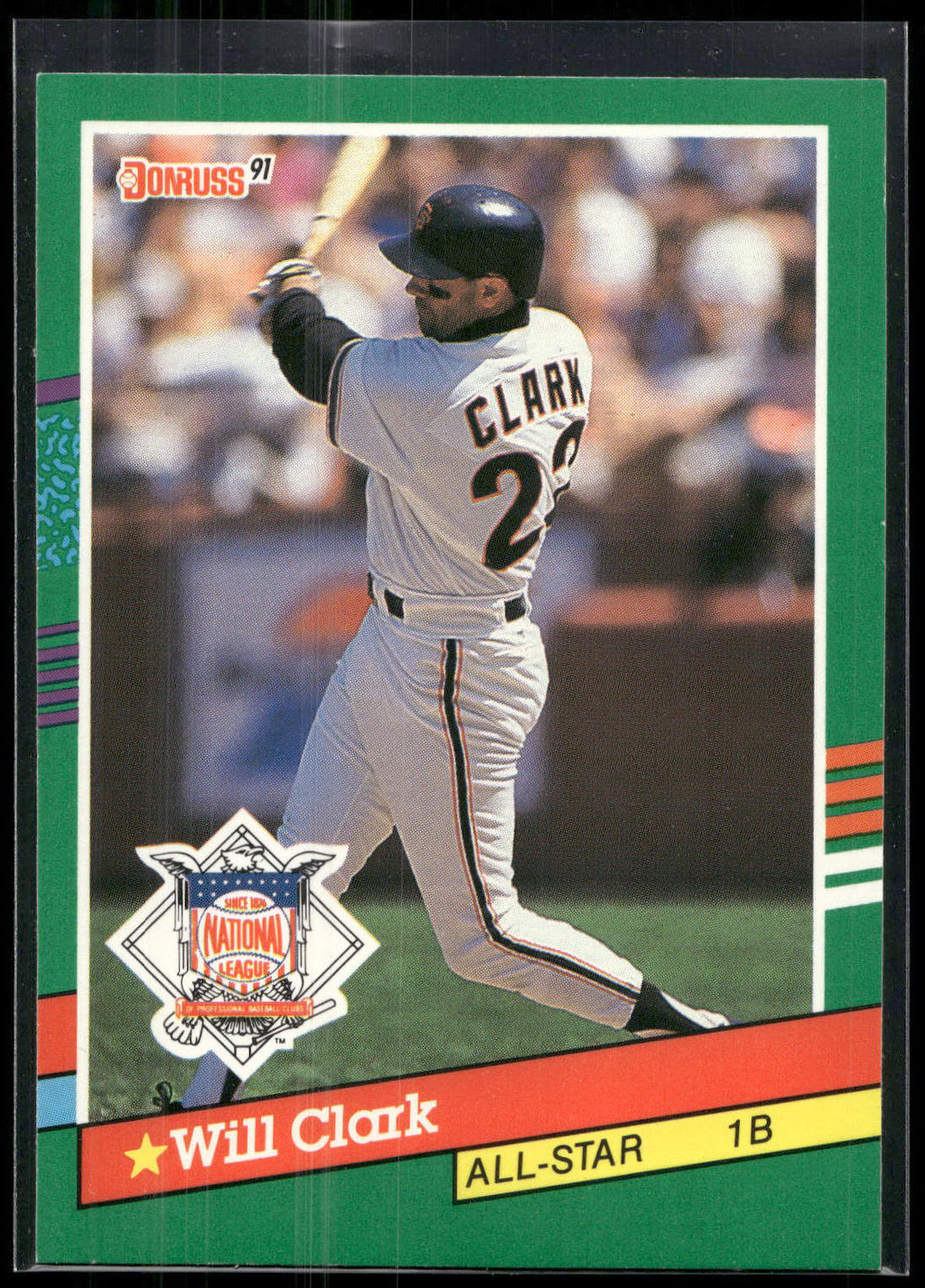 1991 Donruss #441 Will Clark