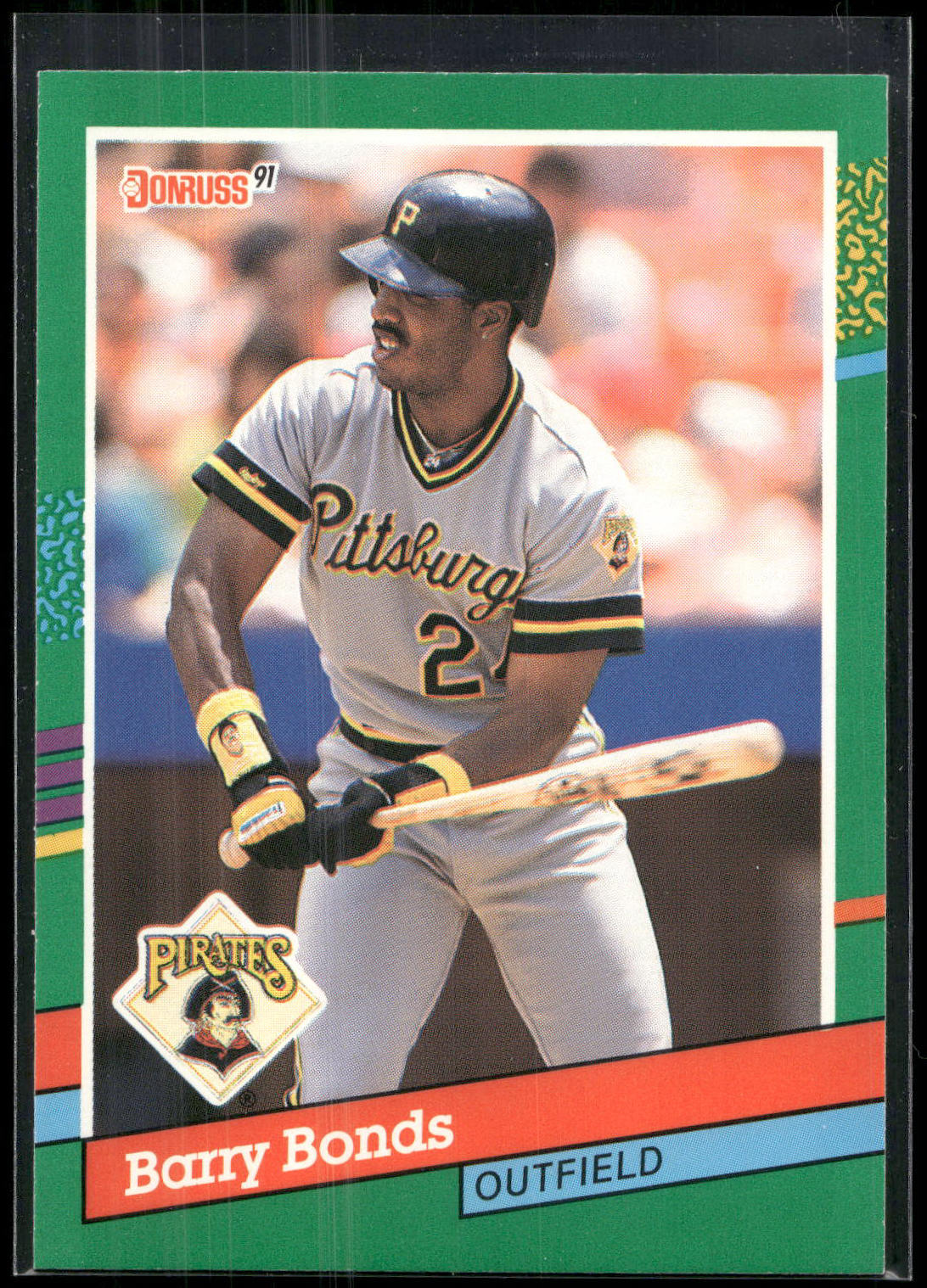 1991 Donruss #495 Barry Bonds