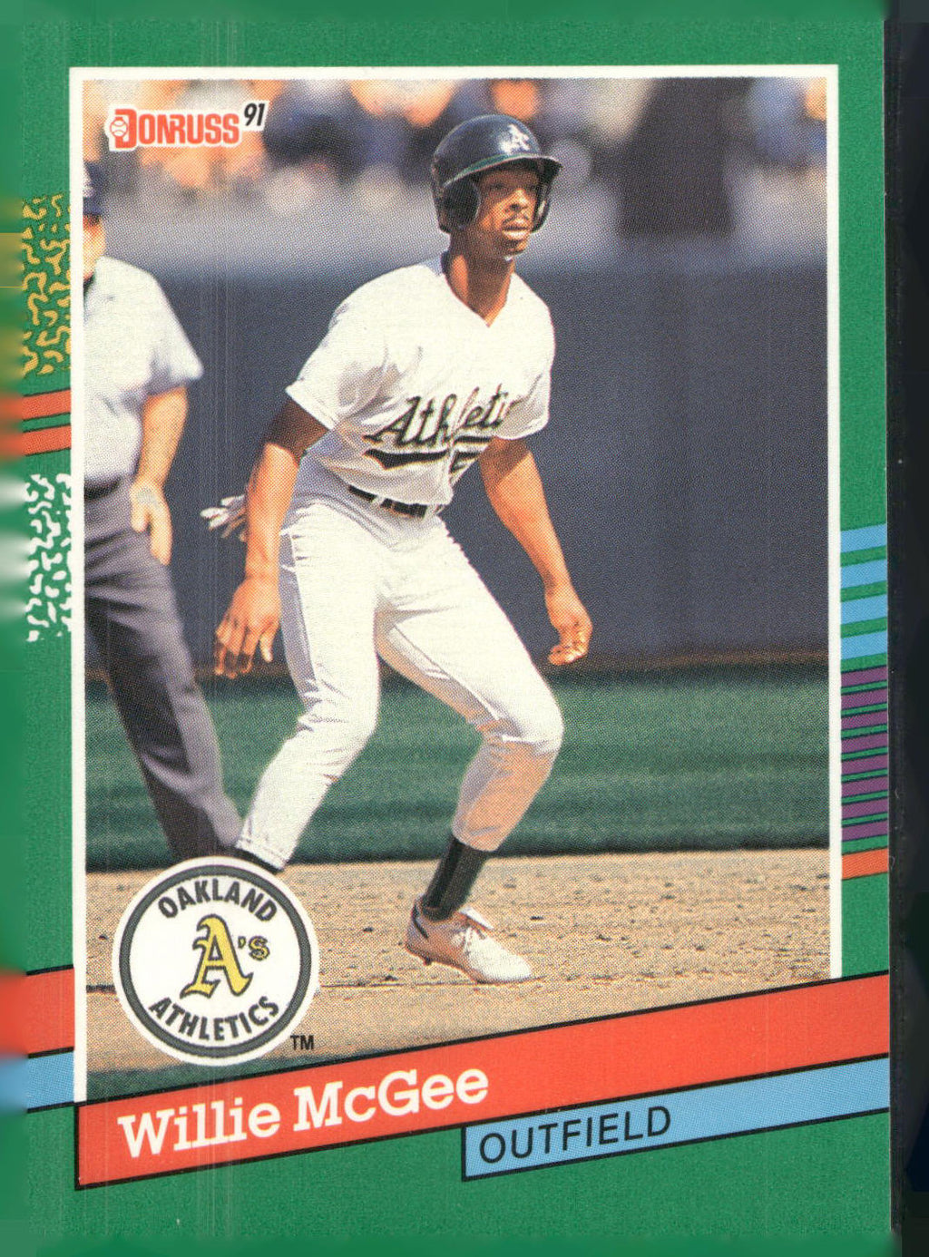 1991 Donruss #666 Willie McGee