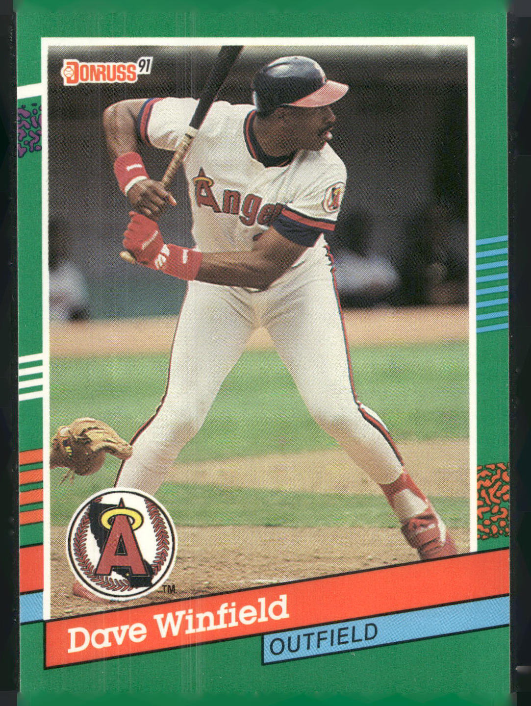 1991 Donruss #468 Dave Winfield