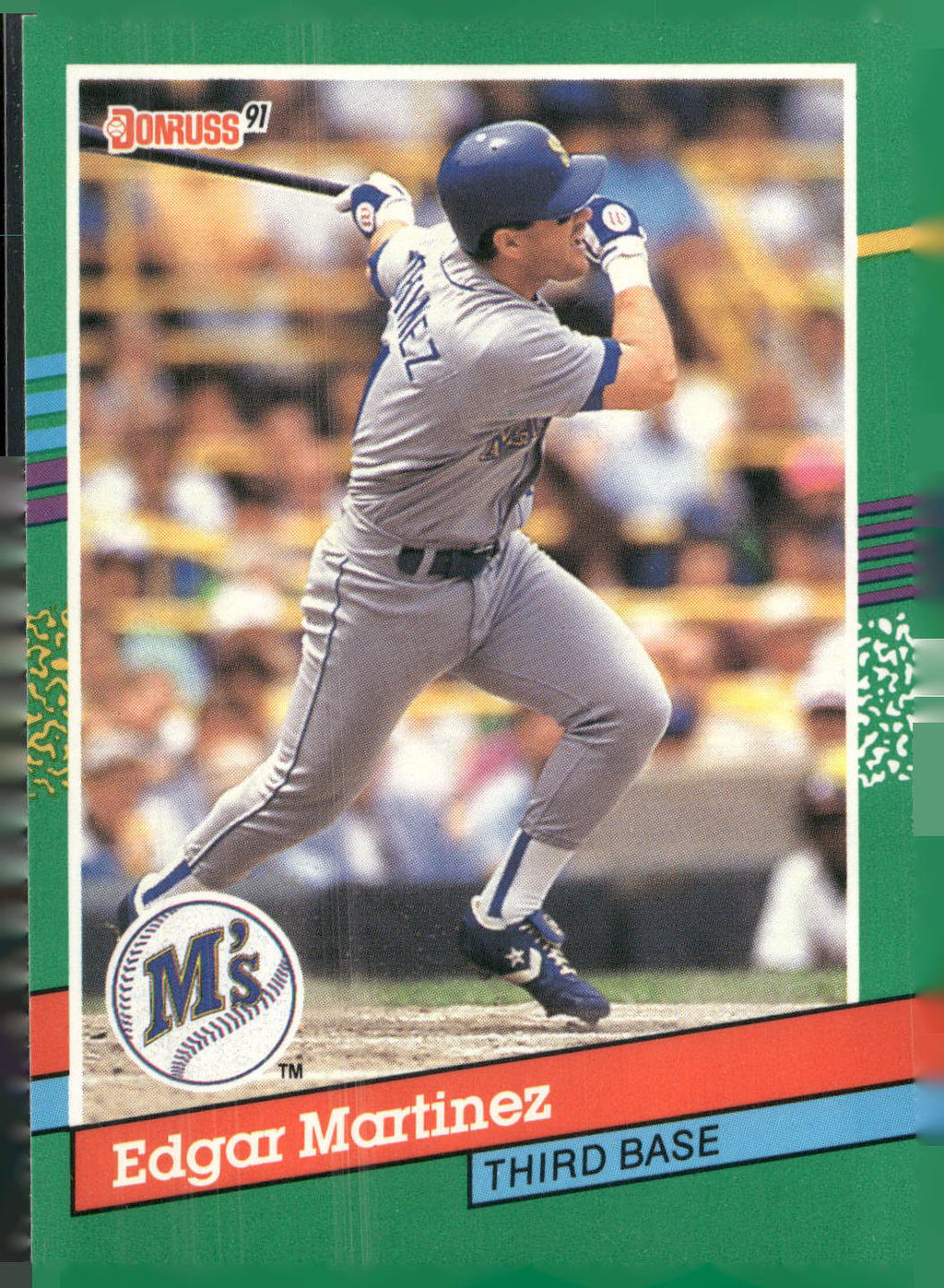 1991 Donruss #606 Edgar Martinez