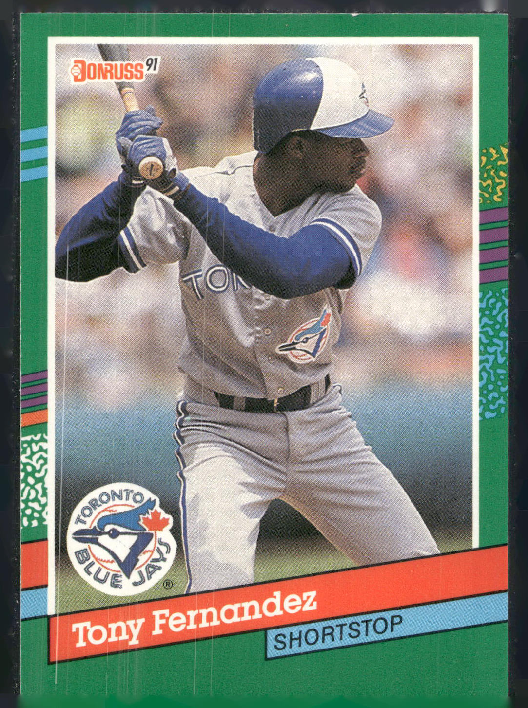 1991 Donruss #524 Tony Fernandez