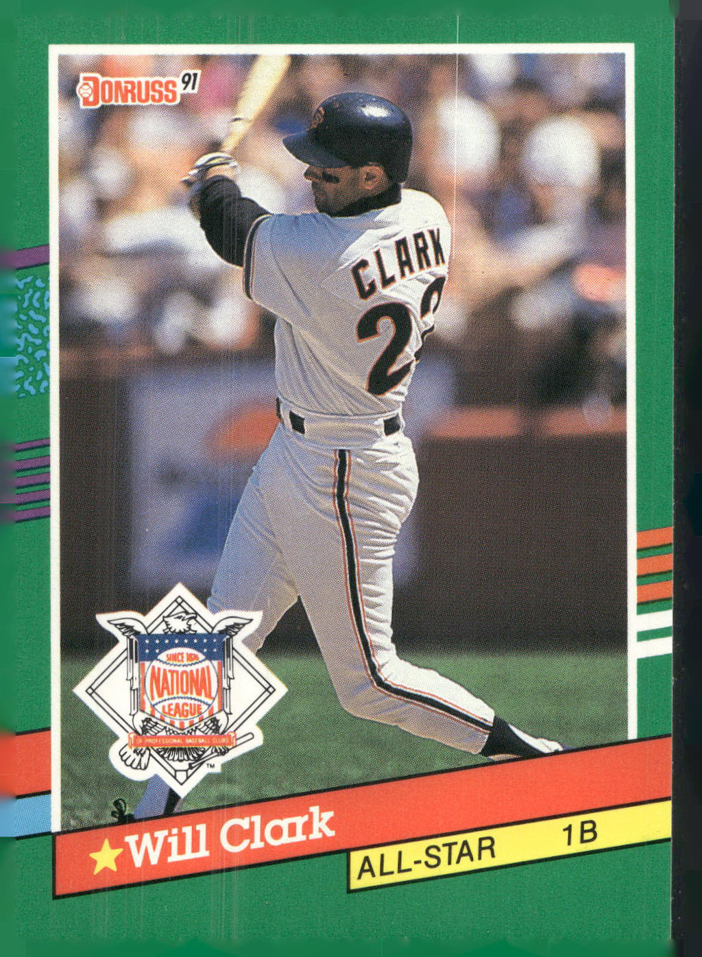 1991 Donruss #441 Will Clark