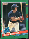 1991 Donruss #421 Chuck Knoblauch
