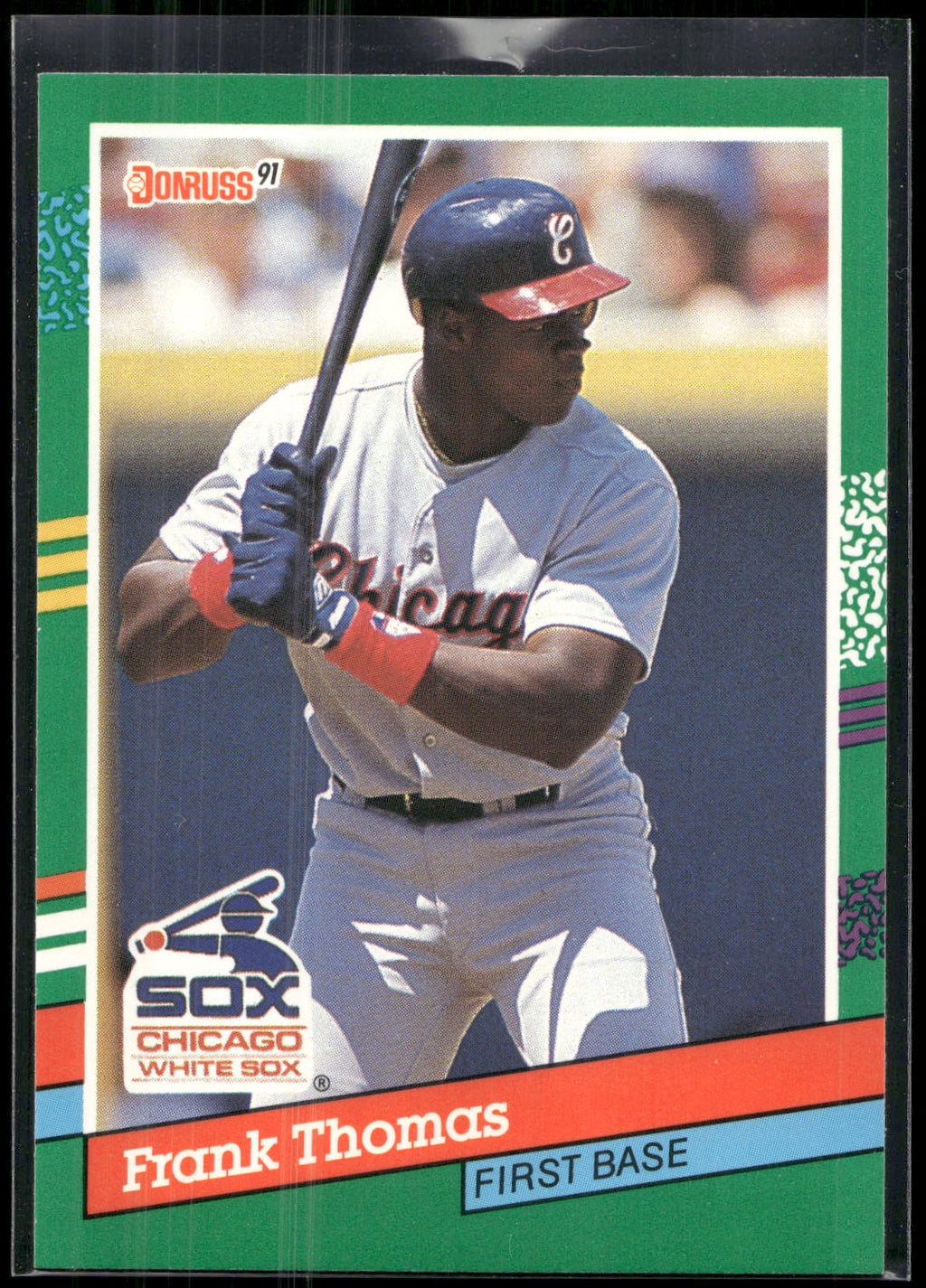 1991 Donruss #477 Frank Thomas