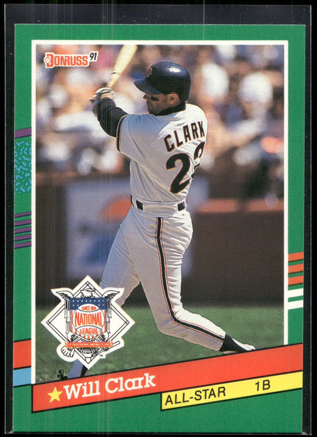 1991 Donruss #441 Will Clark