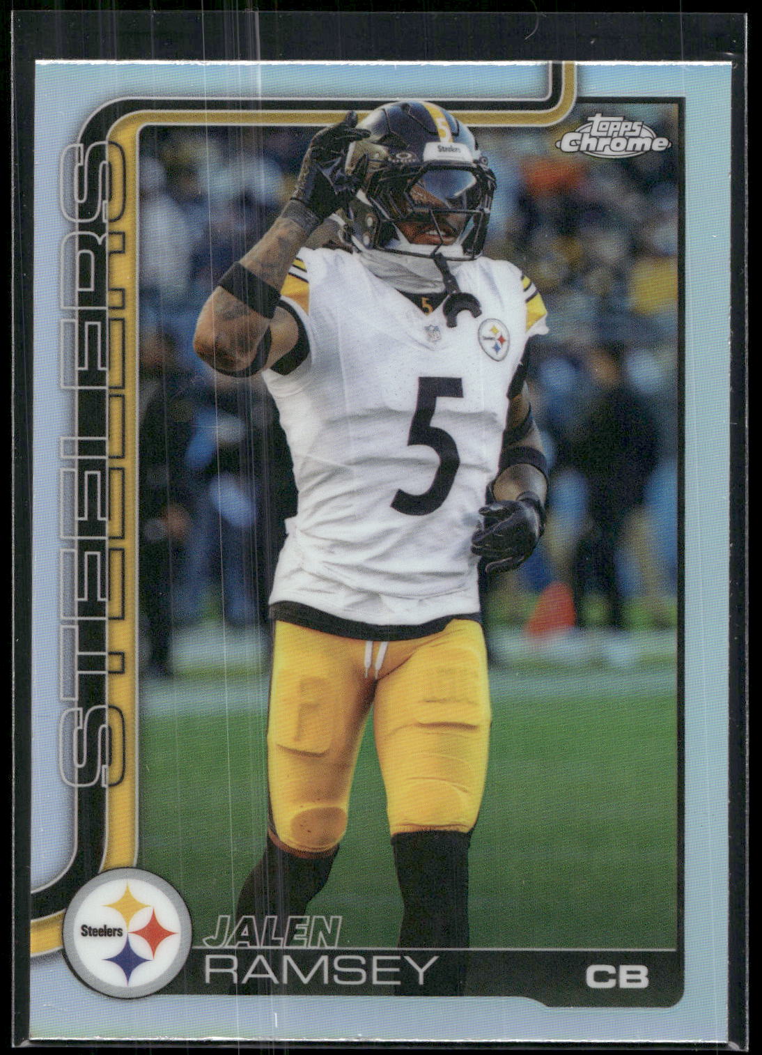 2025 Topps Chrome #191 Jalen Ramsey Refractor