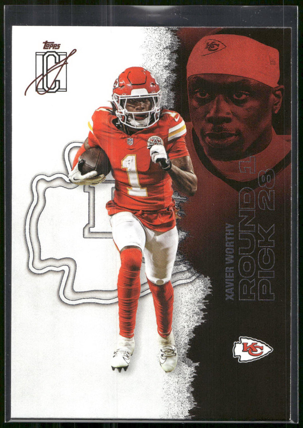 2025 Topps Signature Class #28 Xavier Worthy