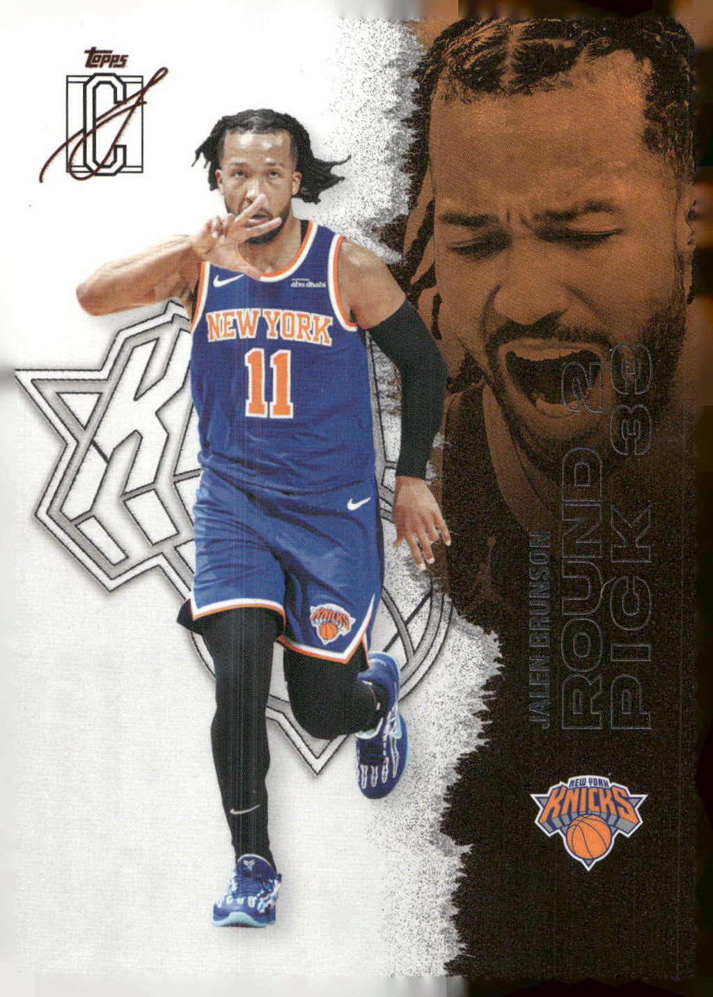 2025-26 Topps Signature Class #58 Jalen Brunson