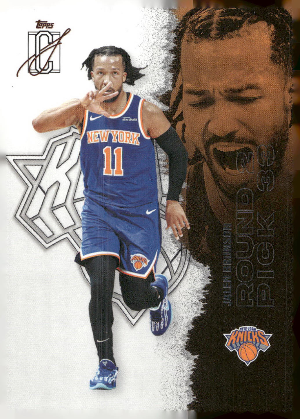 2025-26 Topps Signature Class #58 Jalen Brunson
