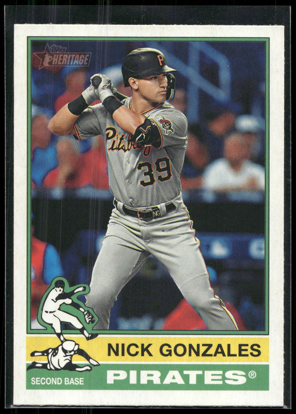 2025 Topps Heritage #425 Nick Gonzales