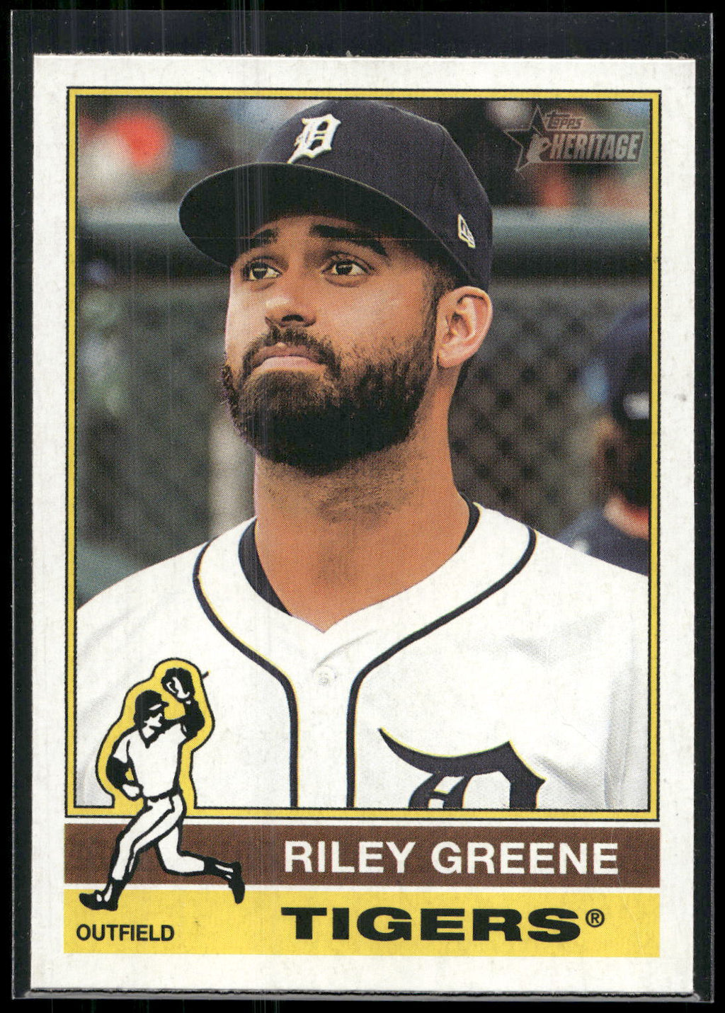 2025 Topps Heritage #54 Riley Greene