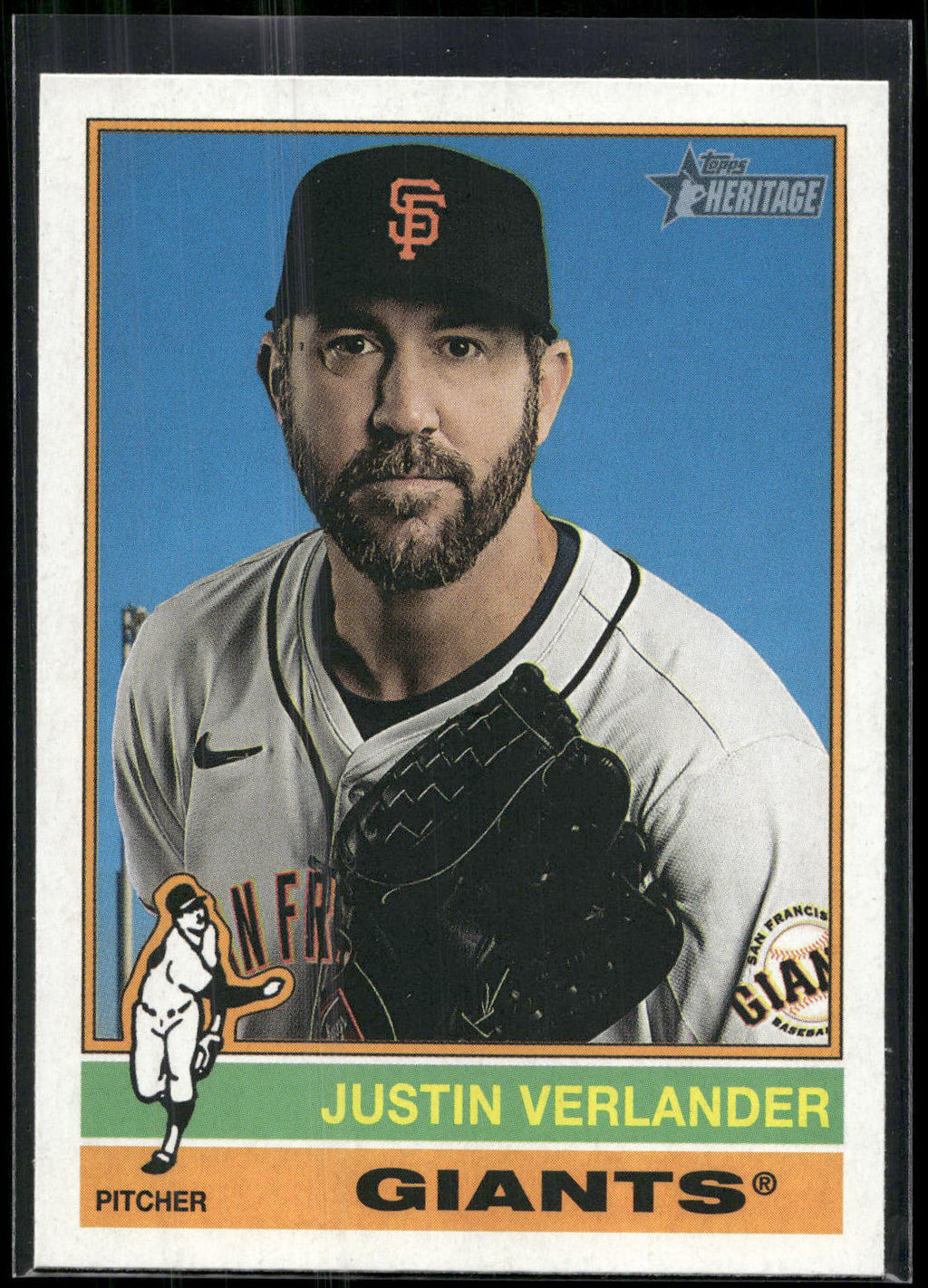 2025 Topps Heritage #317 Justin Verlander