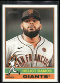 2025 Topps Heritage #32 Heliot Ramos