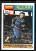 2025 Topps Heritage #4 Jose Miranda