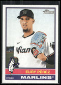 2025 Topps Heritage #42 Eury Pérez