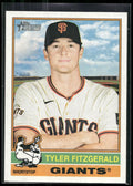 2025 Topps Heritage #238 Tyler Fitzgerald