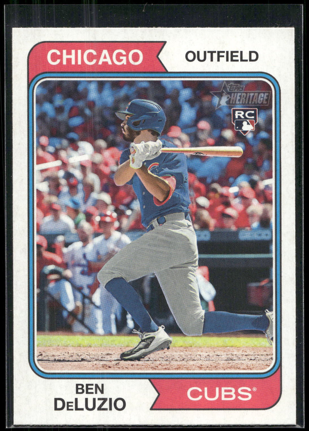 2023 Topps Heritage #306 Ben DeLuzio