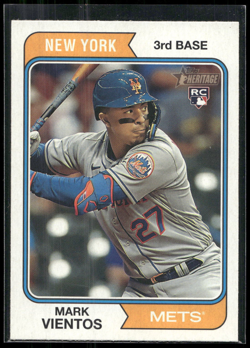 2023 Topps Heritage #124 Mark Vientos