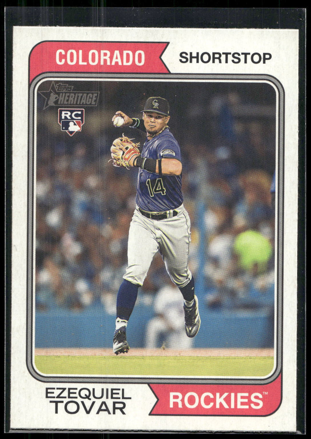 2023 Topps Heritage #317 Ezequiel Tovar