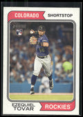 2023 Topps Heritage #317 Ezequiel Tovar