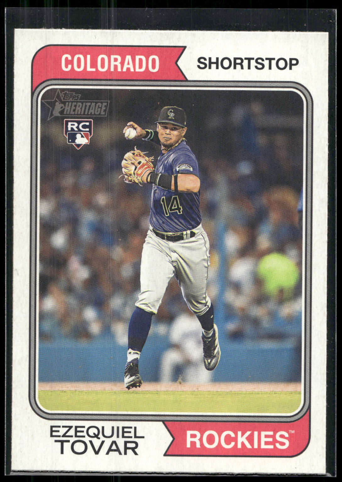 2023 Topps Heritage #317 Ezequiel Tovar