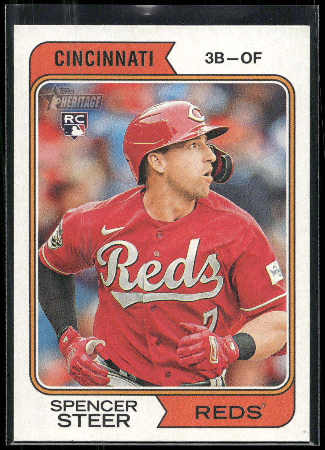2023 Topps Heritage #717 Spencer Steer