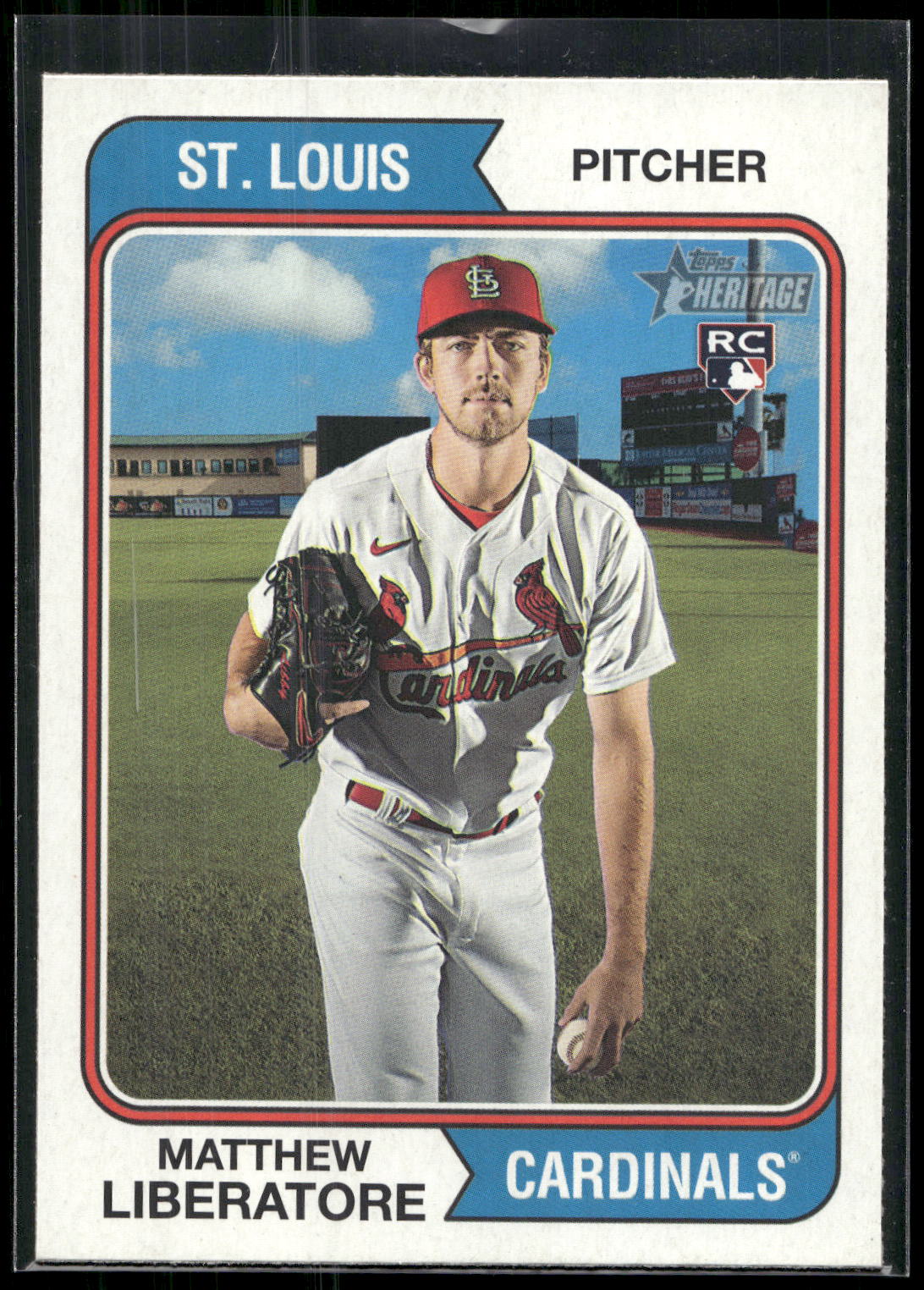 2023 Topps Heritage #365 Matthew Liberatore