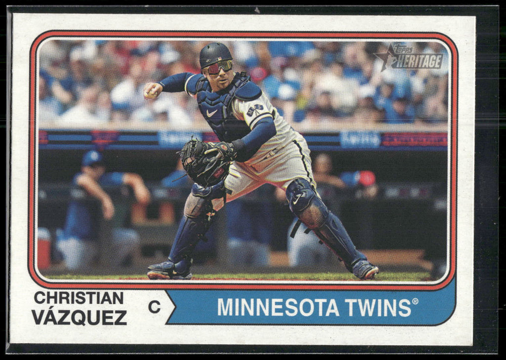 2023 Topps Heritage #673 Christian Vazquez