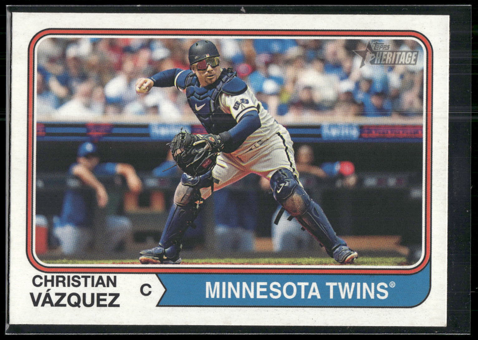 2023 Topps Heritage #673 Christian Vazquez